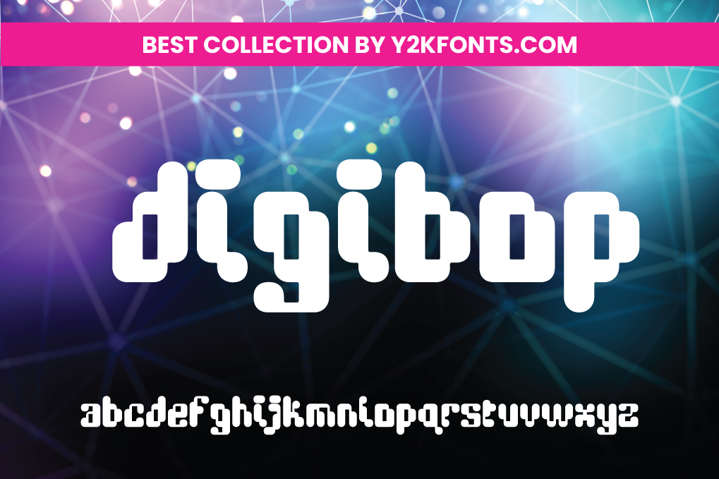 Cyber Font Free Download - Y2K FONTS