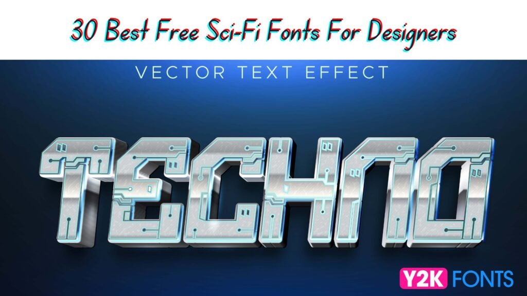 30 Best Free Sci-Fi Fonts For Designers