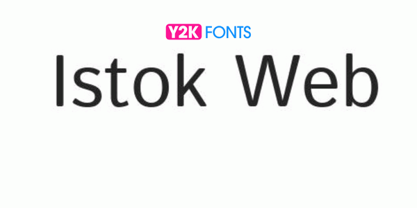 Istok Web- cool font free