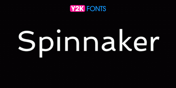 Spinnaker- cool font download