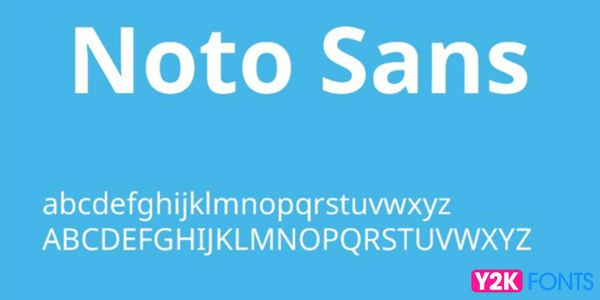 Noto Sans- Best Cool Free Font