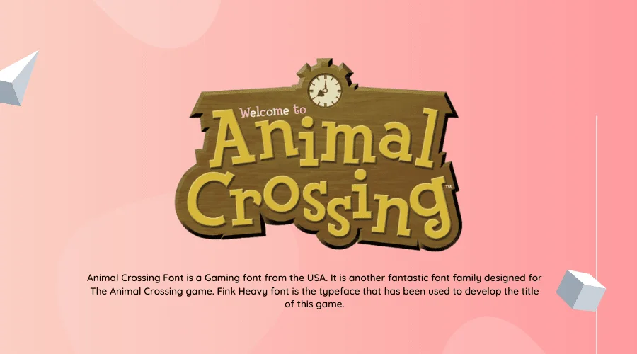 Animal Crossing Font