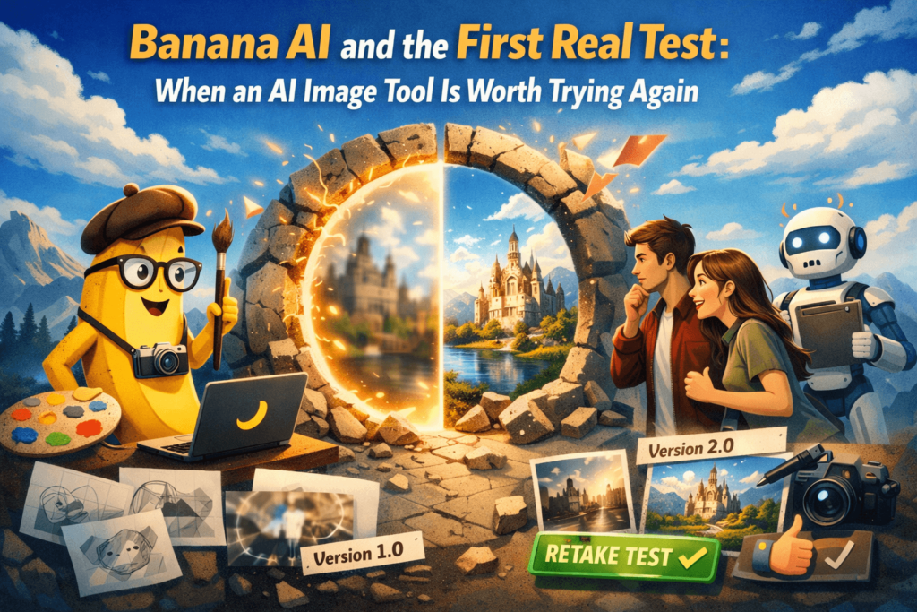Banana AI and the First Real Test When an AI Image Tool Is Worth Trying Again