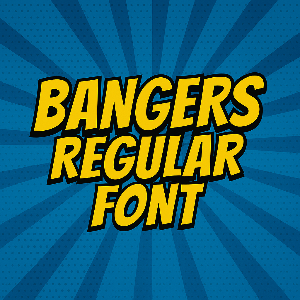 Bangers Regular Font Free Download