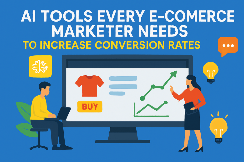 AI Tools Every E-Commerce Marketer Needs to Increase Conversion Rates