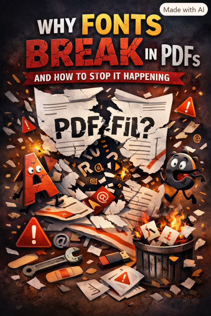 Why Fonts Break in PDFs