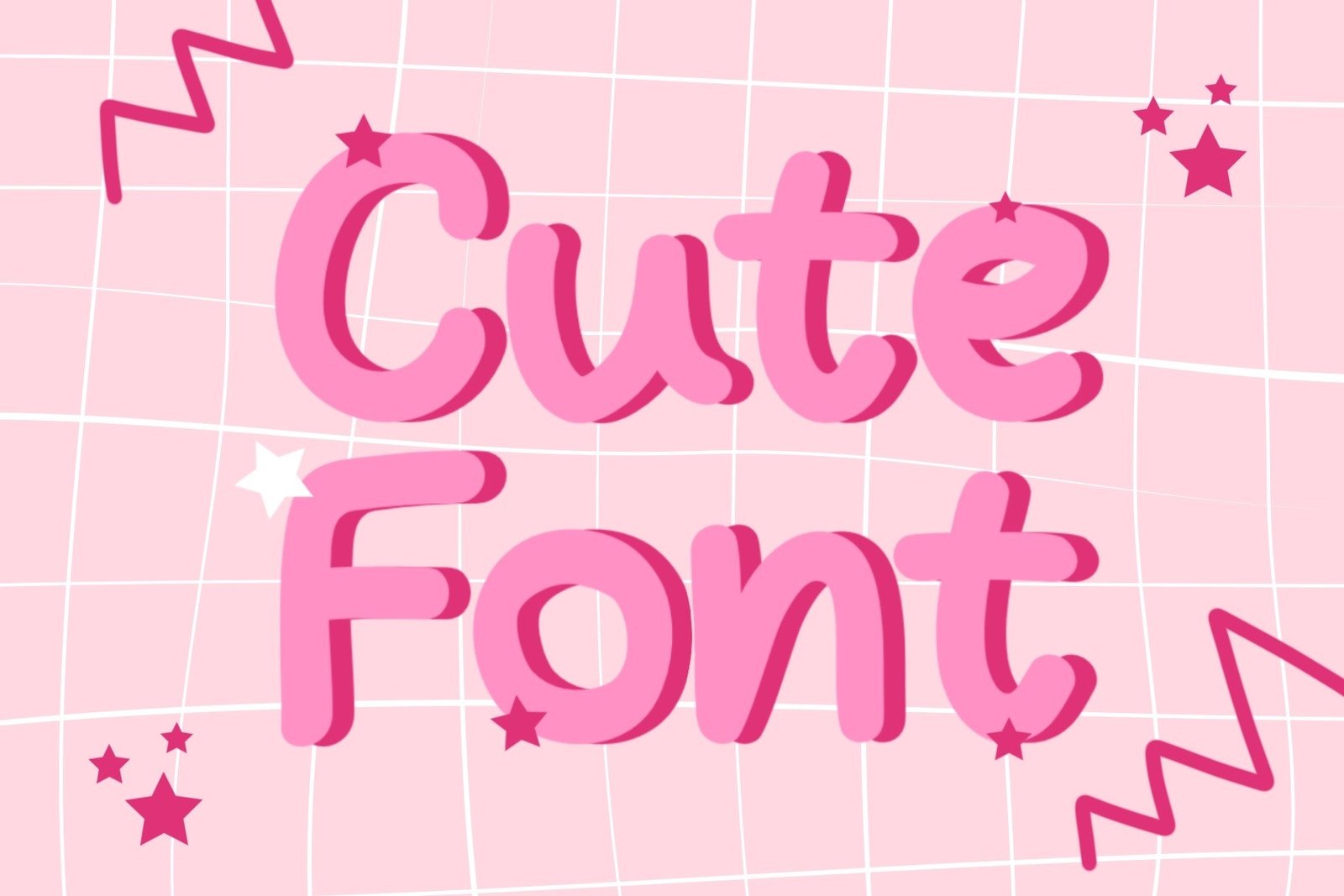 25+ Free Cute Fonts With Beautiful Designs Y2K FONTS