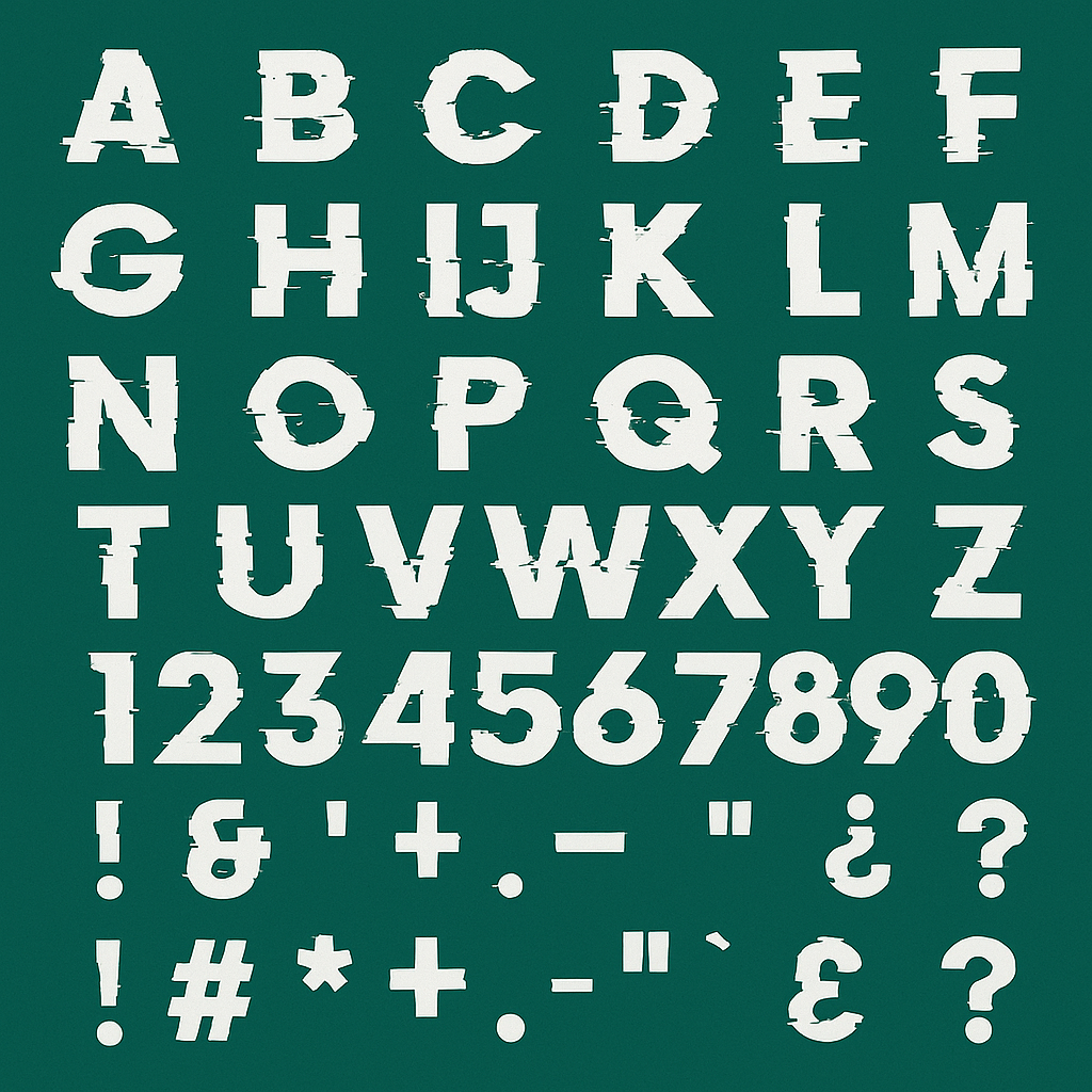 Doctor Glitch Font