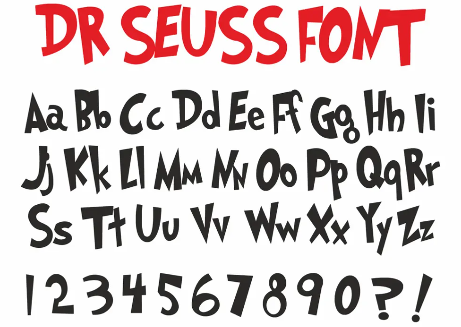 Dr.Seuss Font