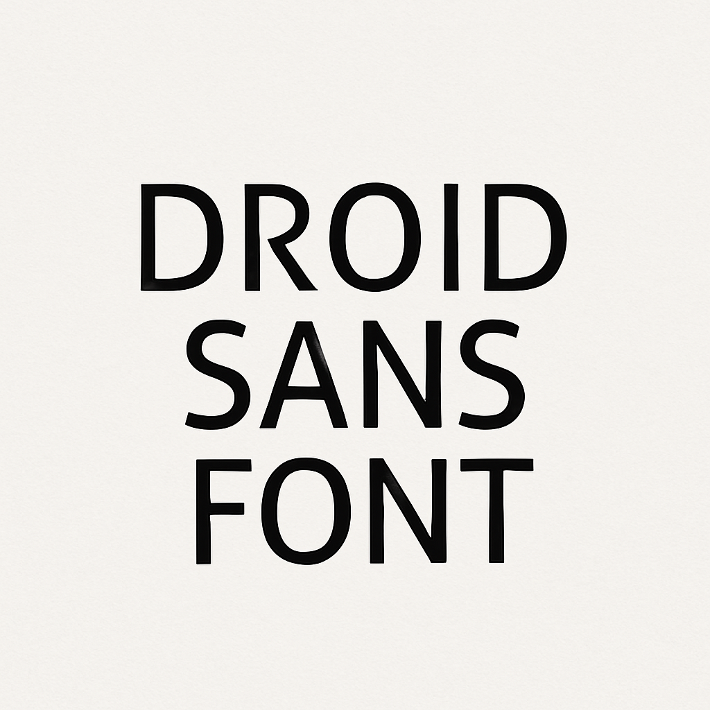 Droid Sans Font Free Download