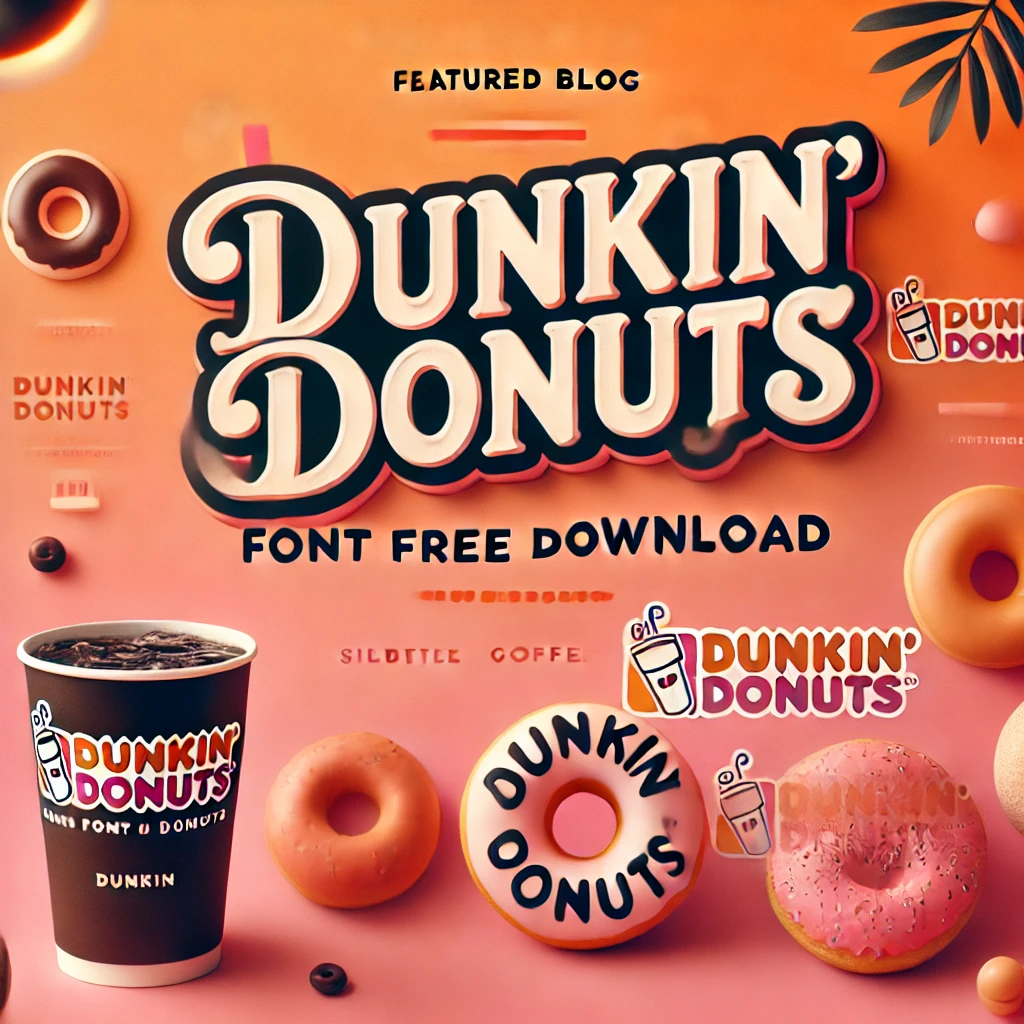 Dunkin' Donuts Font Free Download