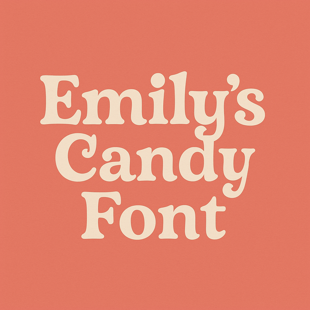 Emily’s Candy Font Free Download