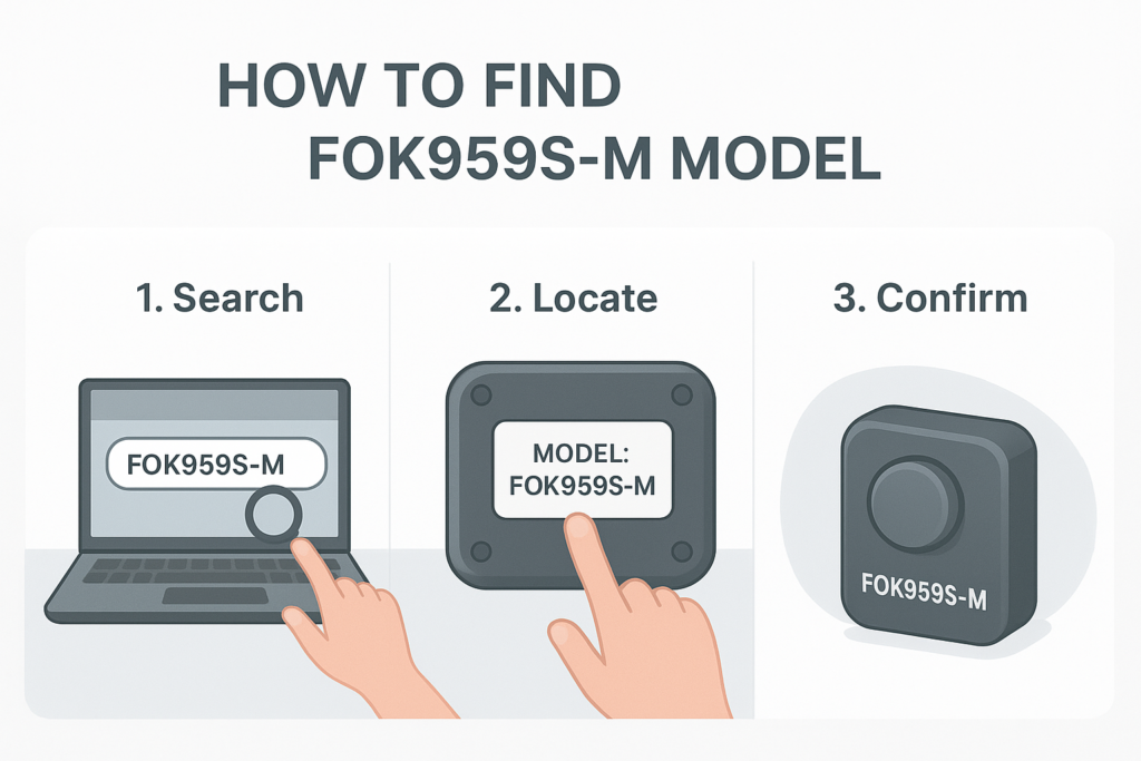 How to Find the FOK959S‑M Model Easily