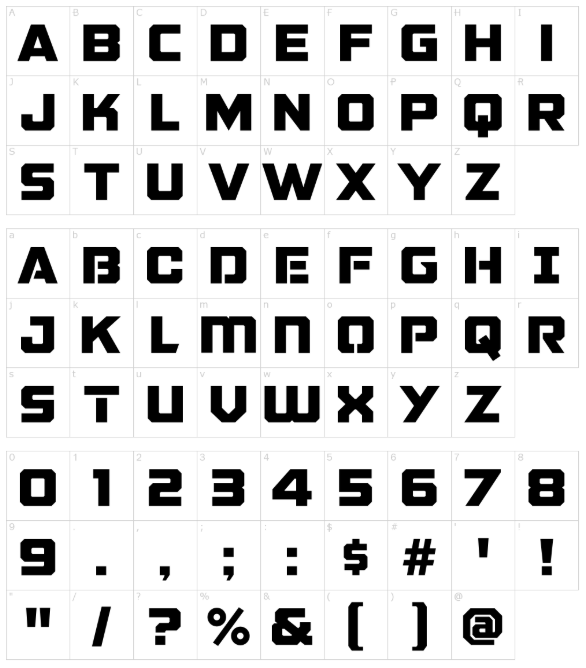 Galactic Vanguardian Font