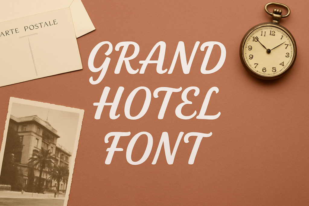 Grand Hotel Font Free Download