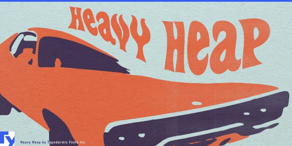 Heavy Heap Font Free Download
