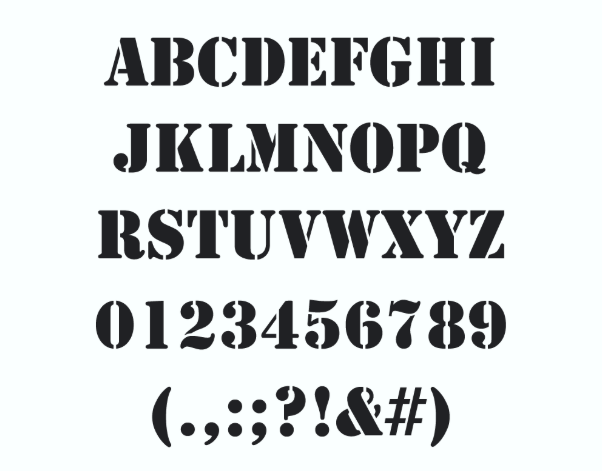 Home Depot Font