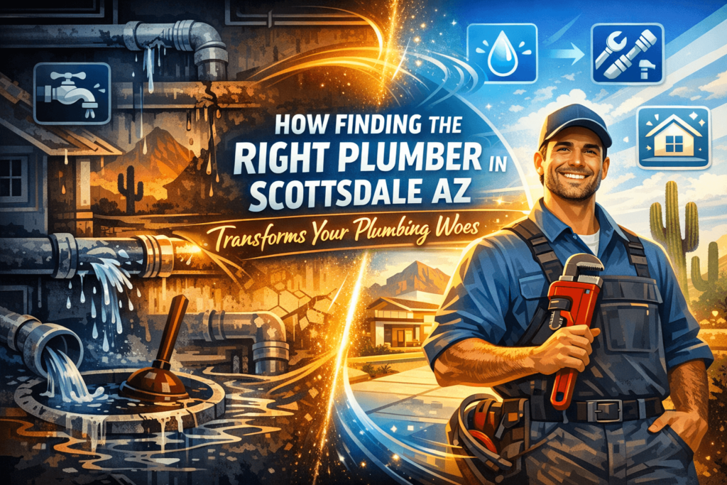 How Finding the Right Plumber in Scottsdale Az Transforms Your Plumbing Woes