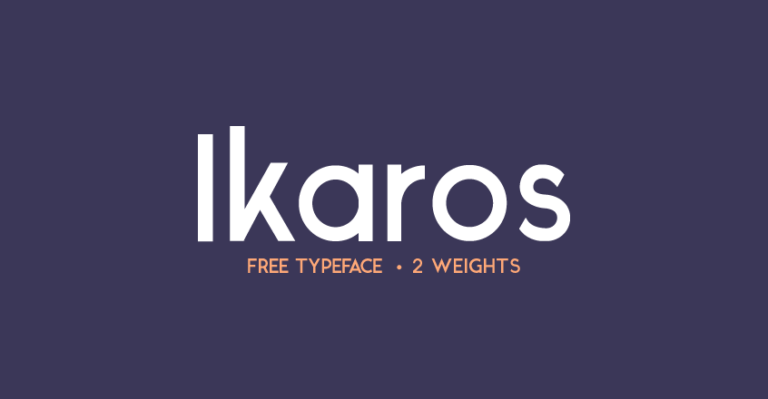 ikaros font