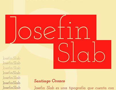 Josefin Slab Font Free Download