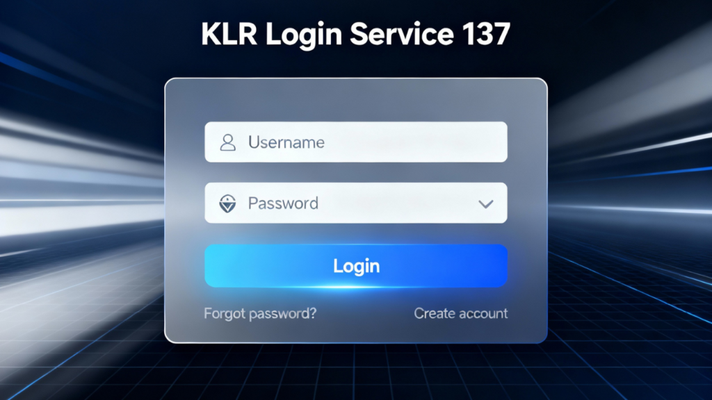 KLR Login Service 137: Complete Guide