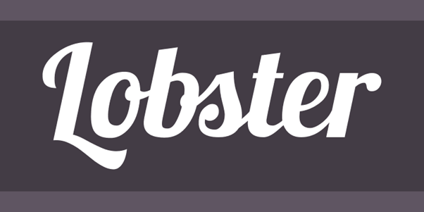 Lobster Font - Handwriting Cute
