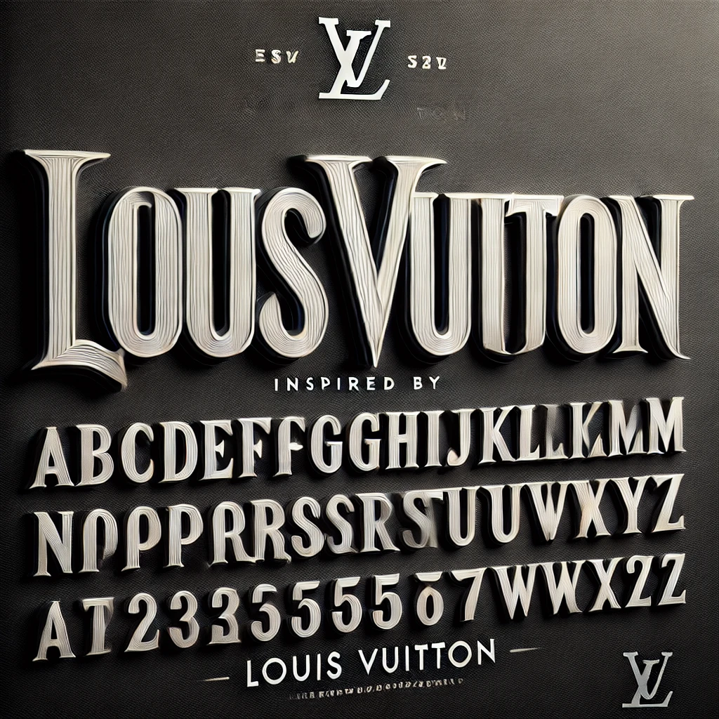 Louis Vuitton Font Free Download