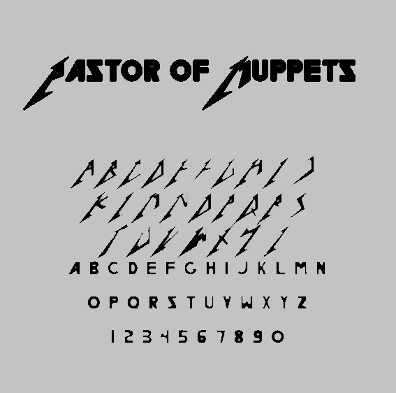 Metallica Font