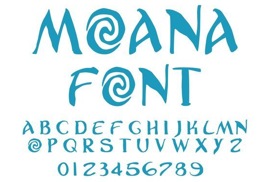 Moana Font