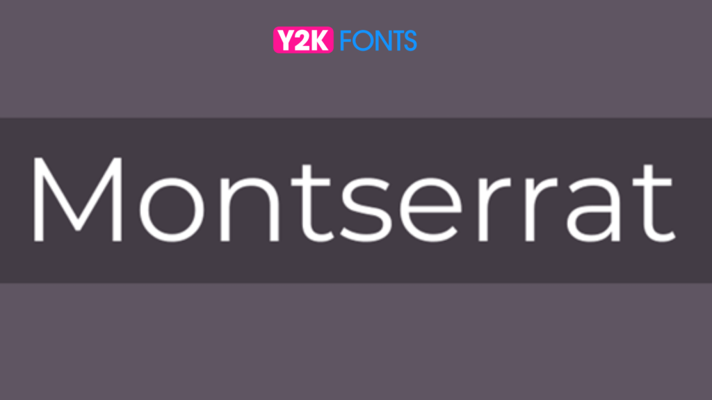 Montserrat - Accessible Font