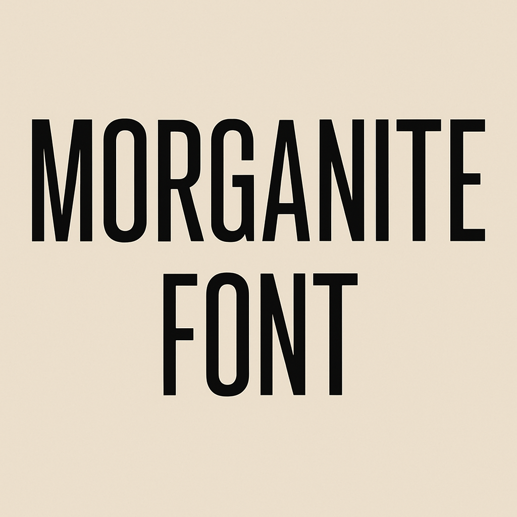 Morganite Font Free Download