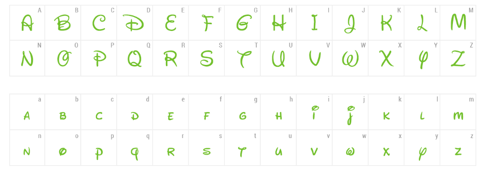New Waltograph Font