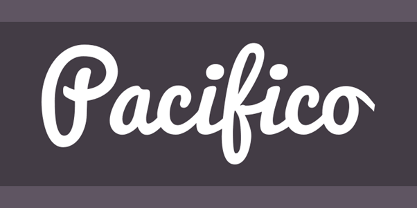Pacifico Font - Free Handwriting