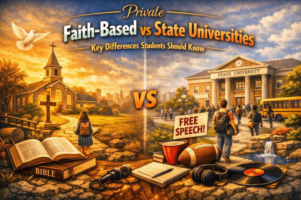 Private Faith-Based Education vs State Universities Key Differences Students Should Know