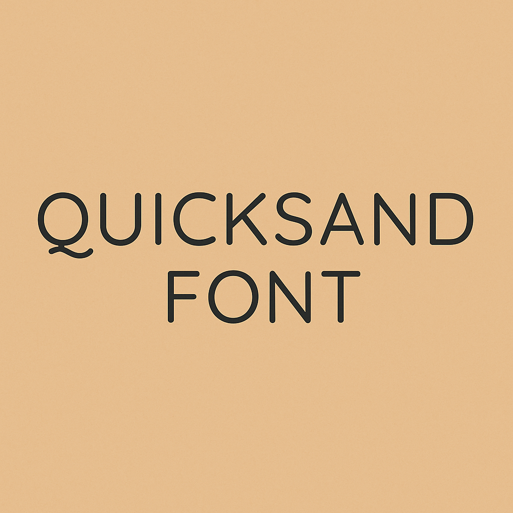 Quicksand Font Free Download