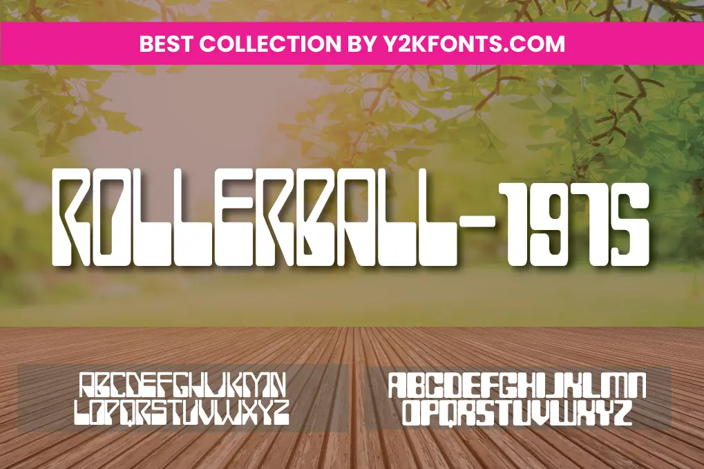 26 Handpicked Y2K Fonts To Create Eye-Catching Designs