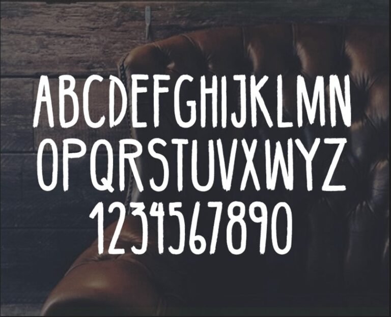 Handmade Hipster Font Bellaboo