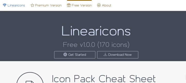 Linearicons