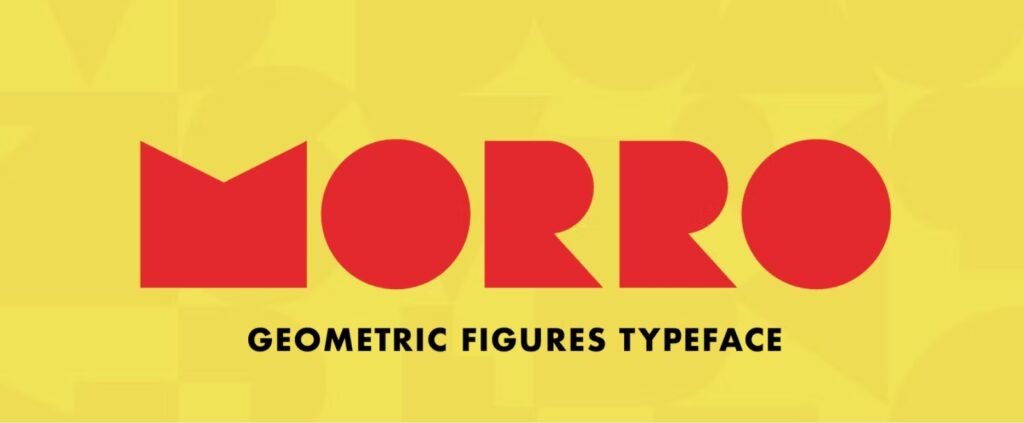 Morro – Modern Retro Geometric Font