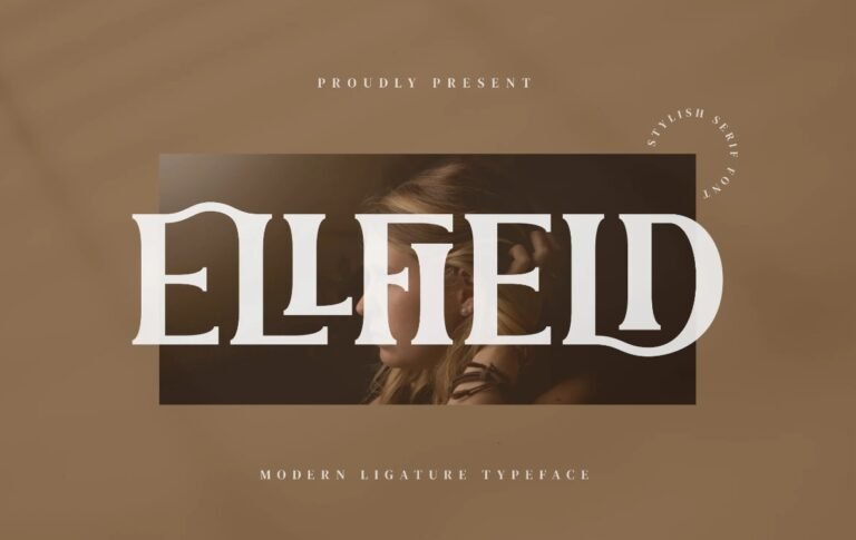 Ellfield – Stylish Ligature Font