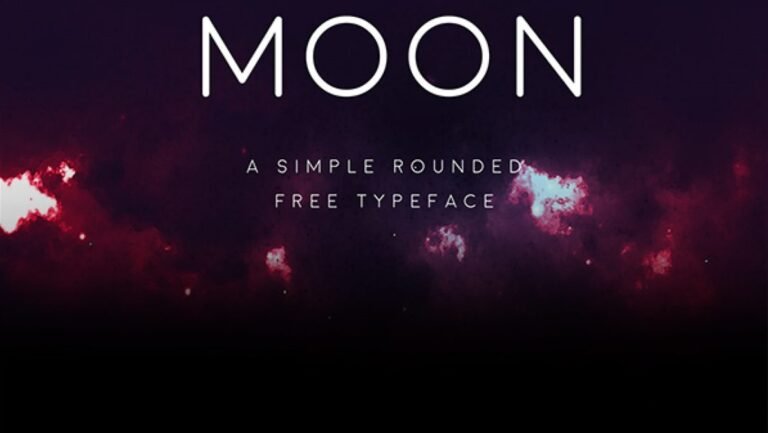 moon font