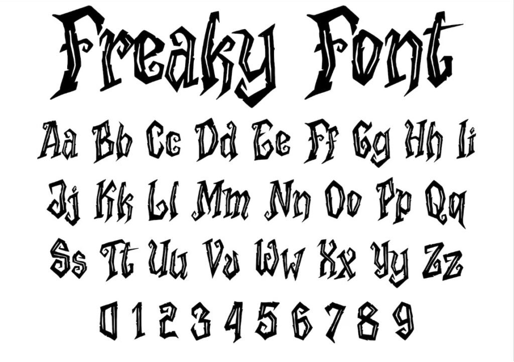 What Is a Freaky Font?