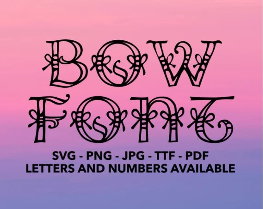 Applications of the Bow Font