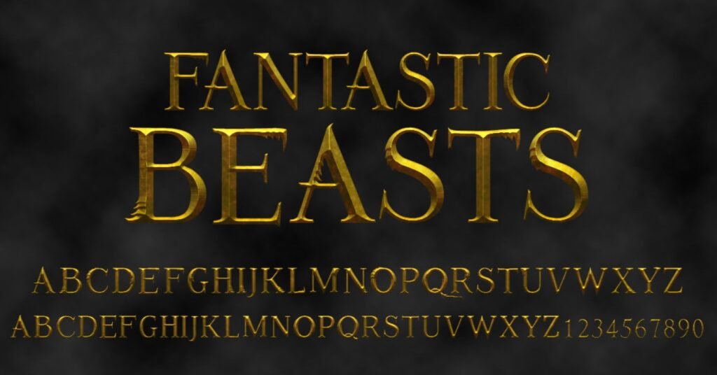 Fantastic Beasts Font
