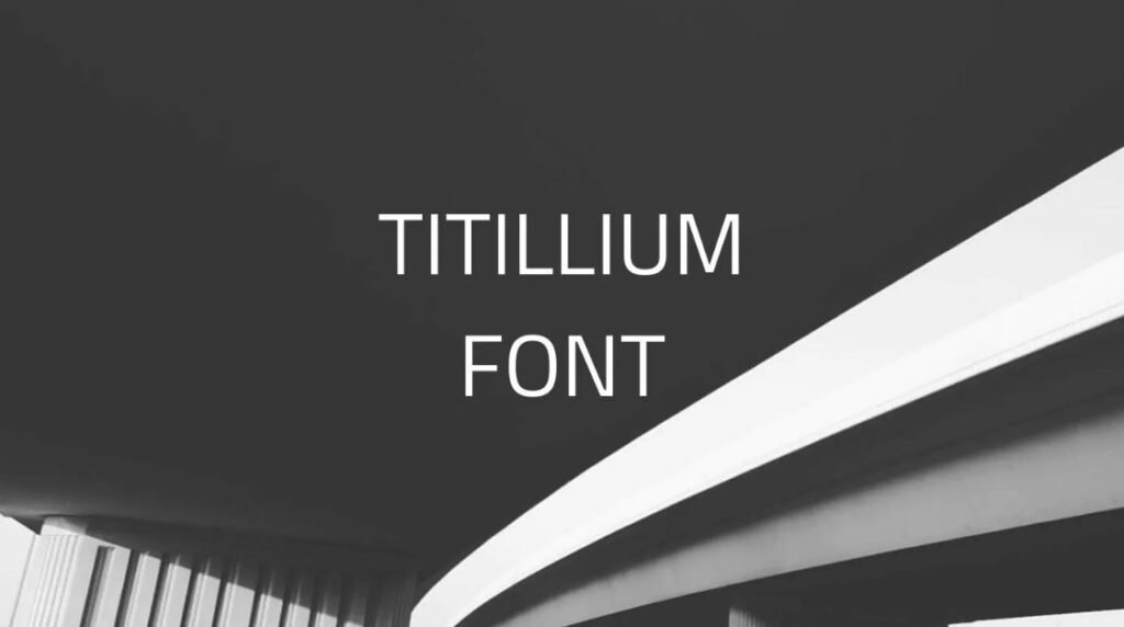 Titillium Font
