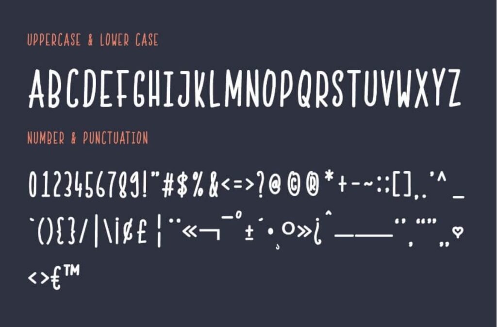 Skinny Font