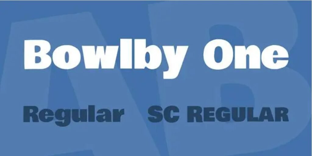 Bowlby One Font