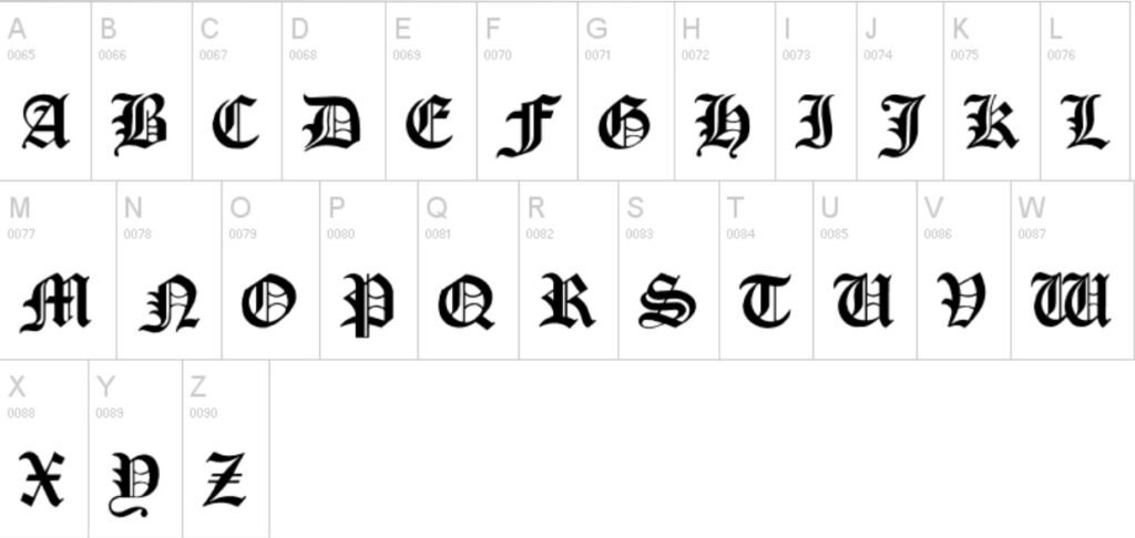 Cloister Black Font