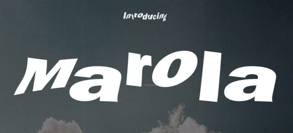 marola font