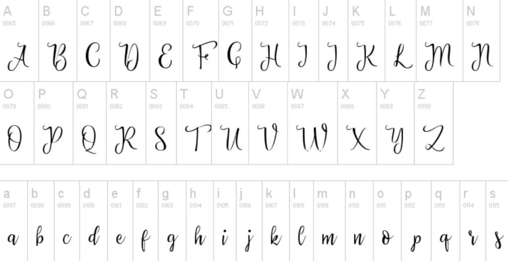 Priscilla Script Font